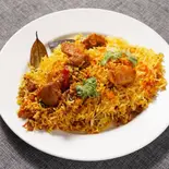 スペシャルインディアンビリヤニチキン Special Indian Biriyani Chicken（Indian Restaurant BAWARCHI 多磨店）