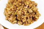 挽肉醬油入りチャーハン（中華料理 福満楼）
