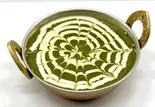 Sag curry (ほうれん草カレー)（インドスパイシーイエティ 八田店）