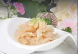 前菜2種盛り合わせA(クラゲ、蒸し鶏)（楓林閣）