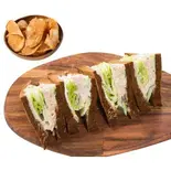 ツナとキュウリのサンドイッチ Tuna and cucumber sandwich（Hamburger ＆ Sandwich base）