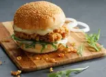 チキンハンバーガー（台湾唐揚げ ジーパイ先生  上野店Taiwanese Fried Chicken FAST FOOD）