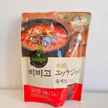 bibigo ユッケジャンスープ500g(韓ビニ 足立店)