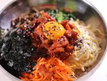 ピリ辛プルゴギ_ビビンパ(新大久保韓国横丁 漢江(ハンガン)の奇跡)