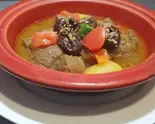 モロッコのプルーンとラムのタジン鍋Prune Lamb tagin（ライアンレストラン）