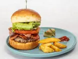 ベーコンバーガー（HAMBURGER SHOP プラージュ）