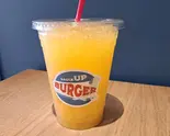 100%オレンジジュース（SAUCE UP BUGER）