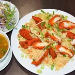 チキンピラフセット CHICKEN FICED RICE SET（インドネパールレストランサファル）