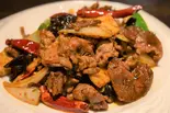 羊肉ピリ辛スパイシー炒め（西安刀削麺 匠心）