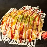 ふわトロ豚焼きそば（もんじゃ居酒屋 まつぼっくり 中百舌鳥店）