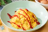 【ケチャップ添え】ふわとろオムライス ～Fluffy omelette rice with ketchup～（オムライスとフレンチトーストの店 たまごの島）