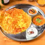 チーズ ウッタパムセット  cheese Uttappam set（東京インドアジアン オリーブ）