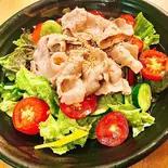 豚しゃぶサラダ Pork Shabu Salad（焼き鳥 お持ち帰り専門店 すがもと）