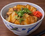 Wラフテー丼（九州沖縄三昧 なんくるないさー 獨協大学前店）