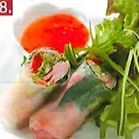 【08】生春巻き/Namaharumaki（インドネパール料理マンディーブ）