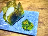 (期間限定)わさび野沢菜昆布 Wasabi pickled turnip greens（手づくりおむすび すがもと）