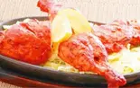 タンドリーチキン/Tandoori Chicken1本(インドアジアンアカレーハウス KALIKA)