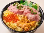 ねぎとろいくらウニ丼 (29)（魚丼 中村橋駅北口店）