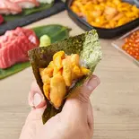 ⑥厳選・3種手巻き寿司セット【応援価格】2~3人前24貫分(うに小屋 渋谷店)