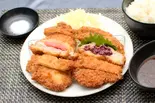 【梅しそ＆明太チーズ】熟成八層重ねのカツ弁当（熟成八層重ねかつ八豚）