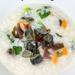 ピータン粥(牛骨ラーメン不二家)