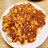 汁なし麻婆豆腐刀削麵(中華料理 宮)