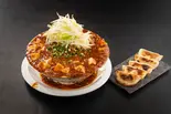 野菜マシ麻婆ラーメンと特製もち焼き餃子 Mapo Ramen with Plenty of Vegetables and Special Gyoza（【麻婆ラーメンと炒飯】麺炒菜館 西小山店）