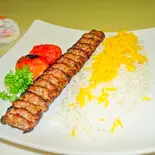 クビデケバブプレート Kubide kebab plate(with rice＆ grilled vegetables)Halal（キッチン ローズ）
