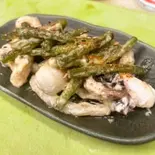 イカ下足炒め 七味マヨ味（海鮮居酒屋ゆうだん丸 千島店 KaisennIzakaya Yudanmaru）