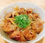 ハラミスタミナ焼肉丼（【宅配どんぶり】丼市場 清水店）