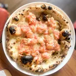 【和風ピザ】明太子じゃがマヨ(おひとりさまピザ専門店 ピッツァフォルトゥーナ pizza fritta&pizza pizza fortuna)