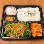にんにくと豚肉炒め 弁当（冬木中華酒場）
