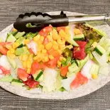 甚四郎海鮮サラダハーフ（甚四郎）
