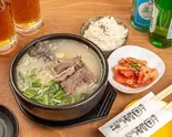スンデクッパ(ご飯、おかず3品付き)(新大久保韓国横丁 マポ豚足)