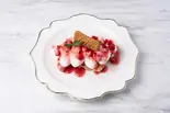 クロッフル(イチゴ)（ハヌルカフェ）
