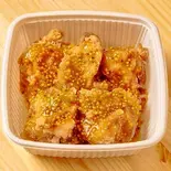 ハニーマスタードからあげ5個（デカ盛り弁当はるき【唐揚げ弁当屋】 池袋3丁目店）