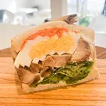 サンドイッチ 照り焼きチキン（Kiro Cafe）