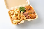 パワーステーキ＆唐揚げ弁当（ステーキマックス 江古田店）