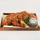 甘辛ヤンニョムソース国産手羽先5ピース Domestic Chicken Wings with Sweet ＆ Spicy Yangnyeom Sauce（Mr.チキン 戸田店）