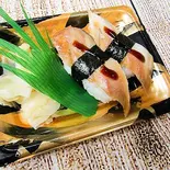 123 穴子2貫（まぐろ壱 六本松店）