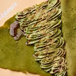 *Green*【抹茶クレープ】黒糖きな粉抹茶ホイップ Brown Sugar Kinako macha cream crepe（クレープハブ川崎店）