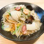 五目皿うどん（三日月ラーメン）