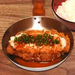 梅ぽんずかつ丼(元祖 変わりかつ丼・親子丼 祭太鼓 あべのルシアス店)