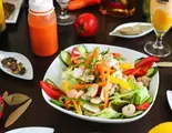 シーフードサラダ seafood salad（Agra Asian Dining ＆ Bar）