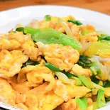 ネギと玉子炒め（張記中華食堂）