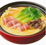 酸辣金湯麺  Hot＆Sour Beef Belly Noodles（肥鶏土鍋）