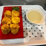 一風変わった明石焼き風だし巻き（ZAIAKUKAN）