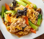 キクラゲ玉子炒め(刀削麺酒坊 豊洲店)