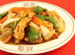エビの甘酢あんかけ（珉龍吹田店）