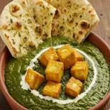 サグパニールカレーセット Sag Panner Curry set（インドネパールレストランかんぱい蒲田）